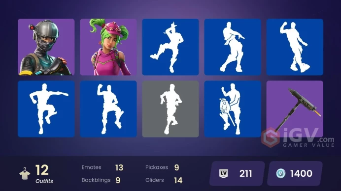 [PSN/XBOX/PC] - 12 skins | Elite Agent | Blue Team Leader | Lina Scorch | Carbide | Valor | Dark Voyager | Moonwalker | Rust Lord | Zoey  |1400 
