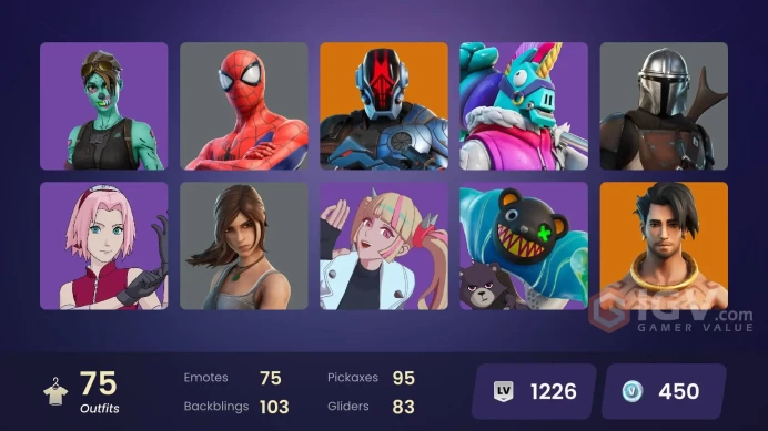 [PC/XBOX/PSN/SWITCH] 75 skins | Ronin (Cape) | off | The Ageless Champion | On | Aurelian | Knight's Helm | Twyn | Alli | Raz | Spire Assassin |