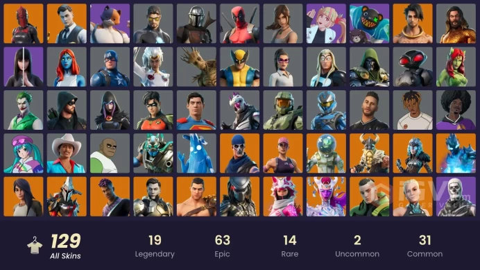 [ALL] 129 skins | OG STW | Master Chief | Gold Midas | Fixer | Point Patroller | Sultura | Vivi Chroma | Cloud Striker | Magnus | Fade | 2950 VB