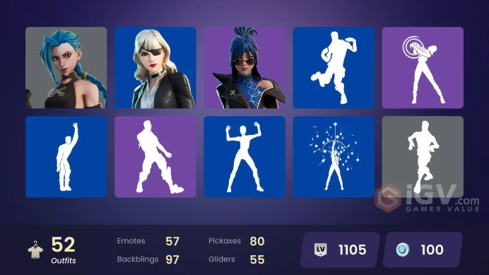 [PC/XBOX] 53 skins | Og Skull Trooper | Og STW | The Reaper | Blue Squire | Royale Knight | Elite Agent | Take The L |	y679