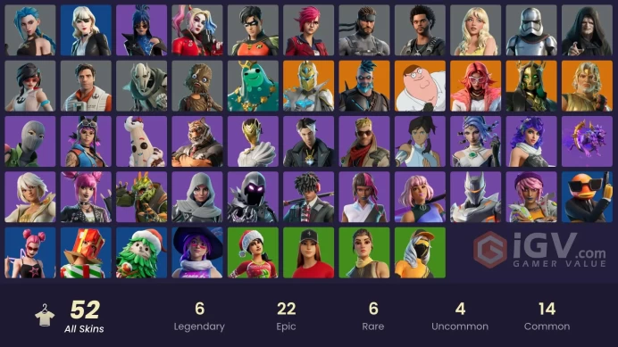 [PC/PSN/XBOX] 141 skins | Og STW | Black Knight | Sparkle Specialist | The Reaper | Blue Squire | Royale Knight | Take The L | Candy Axe |	y689