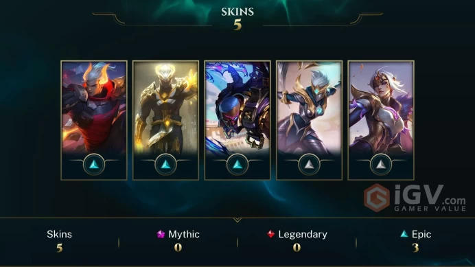 EUW / S16 GOLD I / UNVERIFIED EMAIL / 70K BE / 52 CHAMPS / 5 SKINS / 40%+WR / 17W/23L / HONOR 4 / 5 MIN. 24/7 DELIVERY #LG1368265ELES14