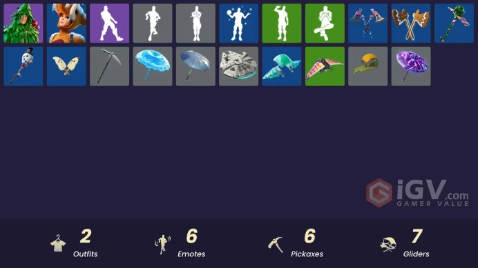 [PSN/XBOX/PC] 2 skins | Lt. Evergreen | Wooly Warrior | Spectra Protector | The Sith | Re-gifter | 2020 Kickflip | Clawz Retro | Peely Whip