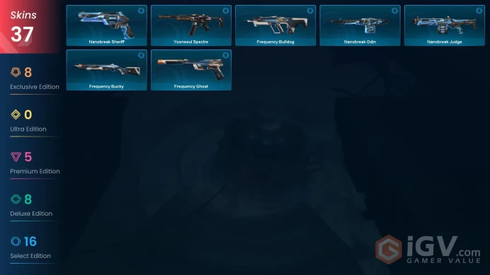 NA | Skins 37 | Diamond | Level 81 | Gaia's Fury | Kuronami Vandal | Nocturnum Phantom | | 2 Battlepasses |