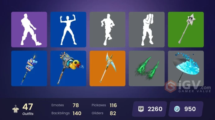 [ALL] 47 skins | Spectra Knight | Omegarok | First Order Stormtrooper | UNSC Spartan | Slayer Juice WRLD | Santa Dogg | Dino Megazord | 950 VB
