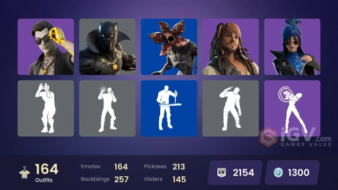 [ALL] 164 skins | Master Chief (Matte Black) | Spectra Knight | Zeus | Hybrid | Rox | Deadeye | Sentinel | Blackheart | Vegeta | Moisty Merman  