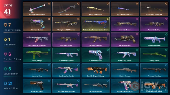 NA | 41 Skins | Platinum | VP Value 42650 | Champions 2024 Bundle | Aemondir Bundle | Wonderstallion Bundle | Level 49 | 2 Battlepasses | 