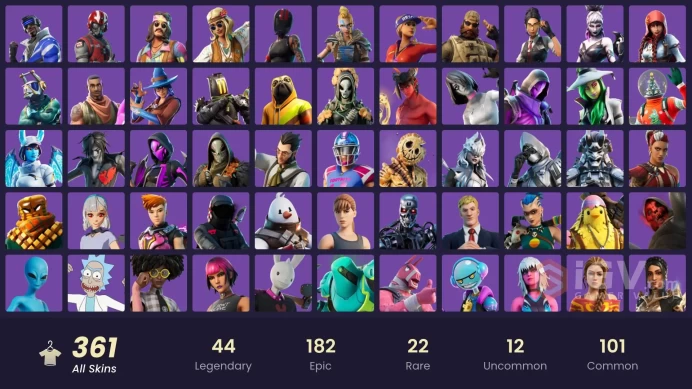 361skins(you can linked all platformand change the mail| Deluxe Edition  Owned ) 2343