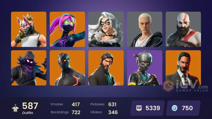 588skins(you can linked all platform| Deluxe Edition  Owned) 2344