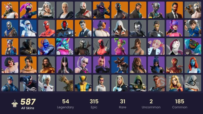 588skins(you can linked all platform| Deluxe Edition  Owned) 2344