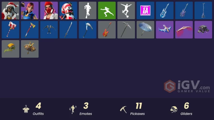 [PSN/XBOX/PC] 100 VB | 4 skins | Santa Dogg | Explorer Emilie | Yulejacket | Mr. Dappermint | Lunar Hyperjet | That's Cold Jac!