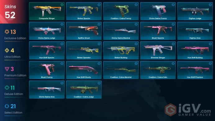 NA | 52 Skins | Battlepasses 4 | Phaseguard Bundle | Champions 2025 Bundle | Neo Frontier Bundle | Full Access | Full Details Below!
