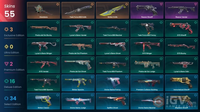 NA | 55 Skins | Platinum | 4 Battlepasses | Reaver Vandal | Reaver Sheriff| Endeavour Vandal | Level 150 | Full Access | Full Details Below!