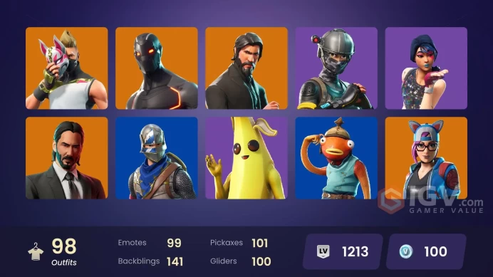 [PC/PSN/XBOX] 97 skins | Sparkle Specialist | The Reaper | Blue Squire | Royale Knight | Elite Agent | WORLD CUP | Take The L|y325
