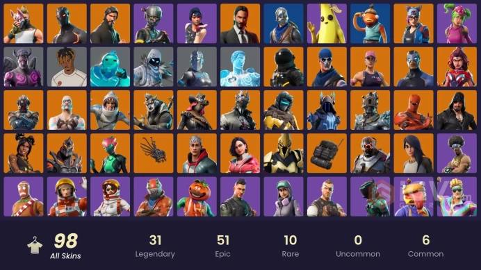 [PC/PSN/XBOX] 97 skins | Sparkle Specialist | The Reaper | Blue Squire | Royale Knight | Elite Agent | WORLD CUP | Take The L|y325