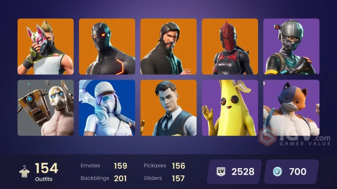 [PC/PSN] 154 skins | The Reaper | Elite Agent | Gold Brutus | Gold Midas | Pitch Patroller | Rogue Agent | Take The L|y329