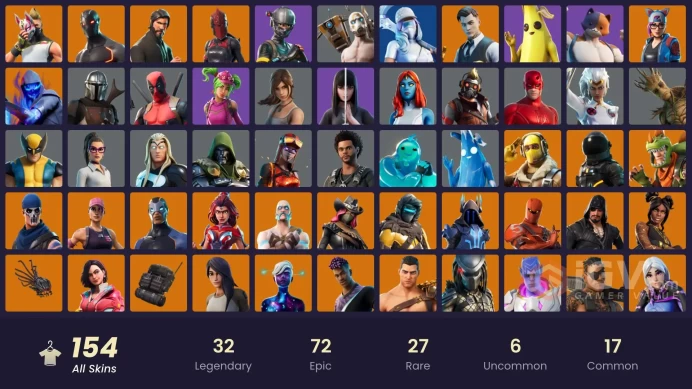 [PC/PSN] 154 skins | The Reaper | Elite Agent | Gold Brutus | Gold Midas | Pitch Patroller | Rogue Agent | Take The L|y329
