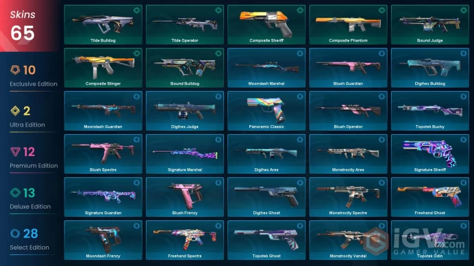 NA | 65 Skins | Diamond | VP Value 59925 | Champions 2023 Bundle | Oni Bundle | Araxys Bio Harvester | Full Access | Full Details Below!