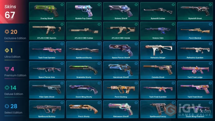 NA | 67 Skins | CYRAX Bundle | Divergence Bundle | Silver 1 | Evori's Spellcaster | Kuronami Spectre| Battlepasses 3 | Full Details Below!