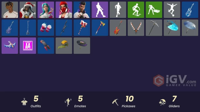 [PSN/XBOX/PC] 100 VB | 5 skins | Santa Dogg | Slayer Juice WRLD | Katalina | Yulejacket | Chord Kahele | That's Cold Jac!