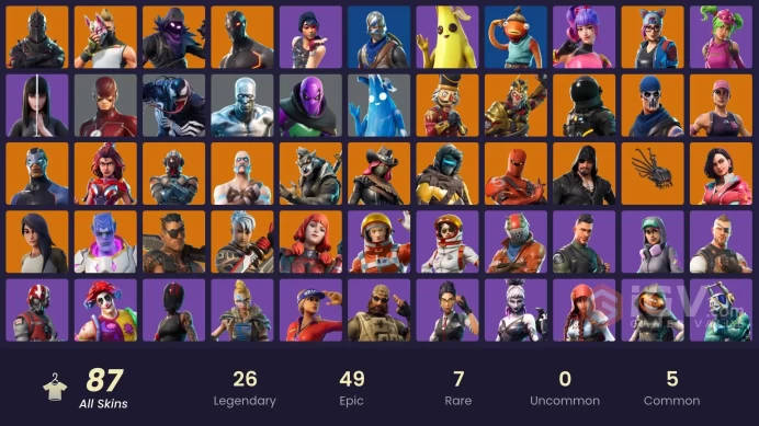 [PC/PSN/XBOX] 87 skins | OG STW | Black Knight | Sparkle Specialist | Blue Squire | Royale Knight | Ronin | Lynx | Joey | 1250 VB