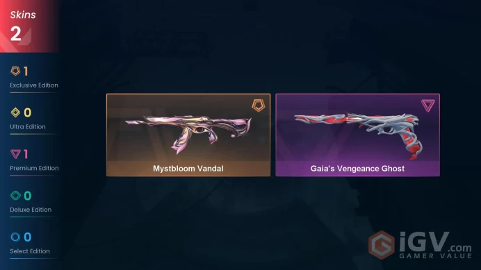 Eu West | Silver | MystBloom Vandal, Gaia Ghost| Changeable Mail | Instant Delivery | Lifetime Warranty | 100%  Secure | 