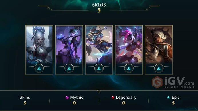 【NA】Level 32    24 Champ/ 5 Skins   Full Access  High Quality Account  Instant Delivery️