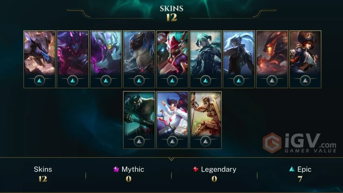 【NA】Level 38   32  Champ/ 12 Skins   Full Access  High Quality Account  Instant Delivery️