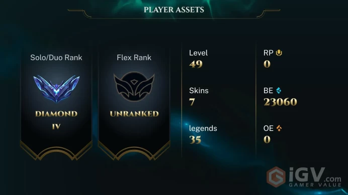 EUW / S16 DIAMOND IV / 35 CHAMPS / 7 SKINS / 96W/94L / 50%+WR / HONOR 4 / CHANGEABLE EMAIL / 5 MIN. 24/7 DELIVERY #L1/102226S16
