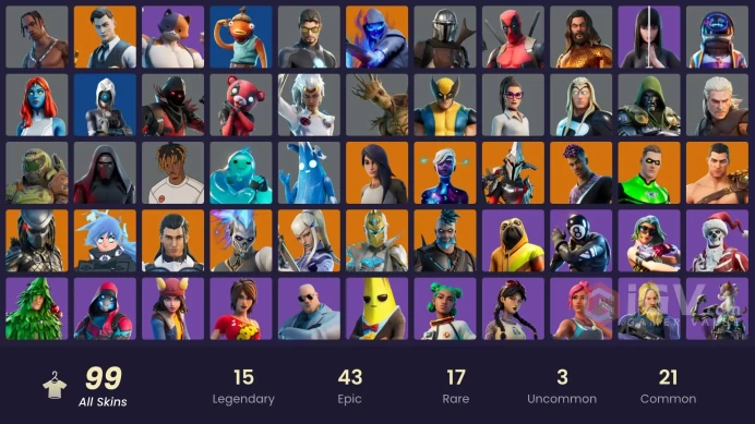 [ALL PLATFORMS] 99 skins | Travis Scott | Astro Jack | Gold Midas | Gold Brutus | Fade | Mizuki | Predator | Spectra Knight | The Ageless|900 VB