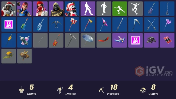 [PSN/XBOX/PC] 100 VB | 5 skins | Santa Dogg | Blitz Knight | Explorer Emilie | Yulejacket | Mr. Dappermint | That's Cold Jac!