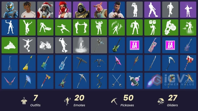 [PSN/XBOX/PC] 200 VB | 7 skins | UNSC Spartan | Slayer Juice WRLD | Santa Dogg | Blitz Knight | Yulejacket | Pig the Butcher | Chord Kahele