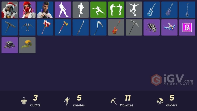 [PSN/XBOX/PC] 3 skins | Santa Dogg | Yulejacket | Chord Kahele | Snoop's Holladizzle Bass | That's Cold Jac! | Rebel's Rucksack | Mr. Daruma