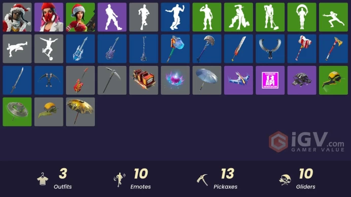 [PSN/XBOX/PC] 300 VB | 3 skins | Santa Dogg | Yulejacket | Jolly Jammer | Lunar Hyperjet | Arroyo Pack | That's Cold Jac!