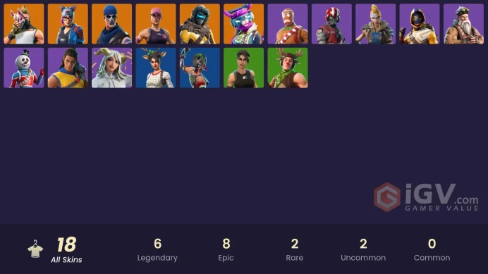 [PC/XBOX/PSN/SWITCH] 17 skins | OG STW | Zenith | DJ Bop | Drift | Lynx | Slushy Soldier | Trailblazer Tai | Sgt. Winter | Huntress | 1000 VB