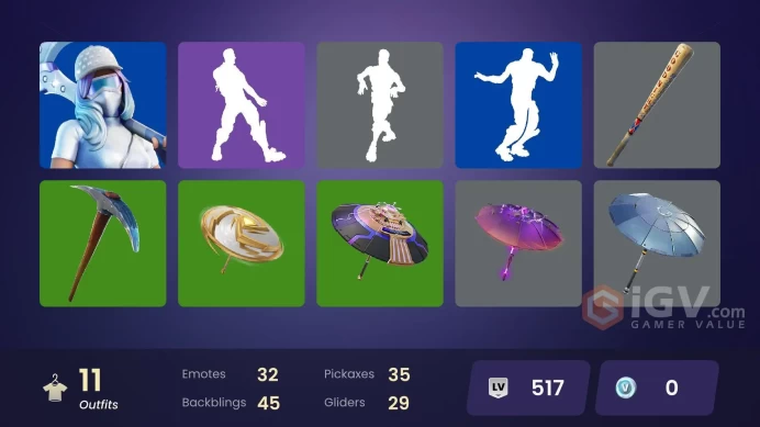 [PC/XBOX/PSN/SWITCH] 11 skins | Polar Peely | Santa Dogg | Yulejacket | Jackie | Guff Gringle | Krisabelle | Centurion | Diamond Diva | 