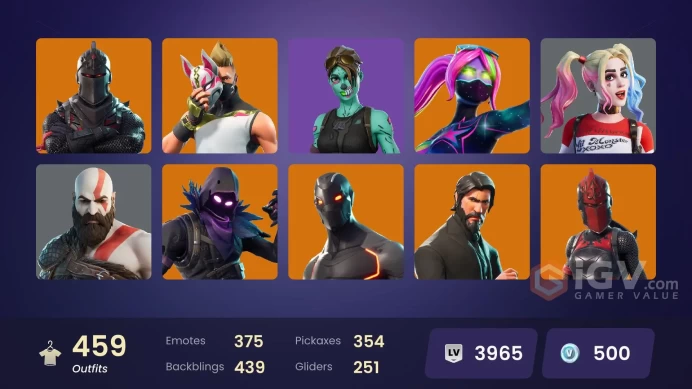 [FA | PC | XB | NIN] 457 Skins | OG Skull Trooper | Black Knight | Sparkle Specialist | Omega Stage 5 | OG STW | The Reaper | Tidy