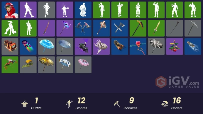 [PSN/XBOX/PC] 1 skins | Arctic Adeline | Arroyo Pack | Nemesis Box | Neon Wings | Ancestral Bloom | Fabled Cape | Stealing Wheel