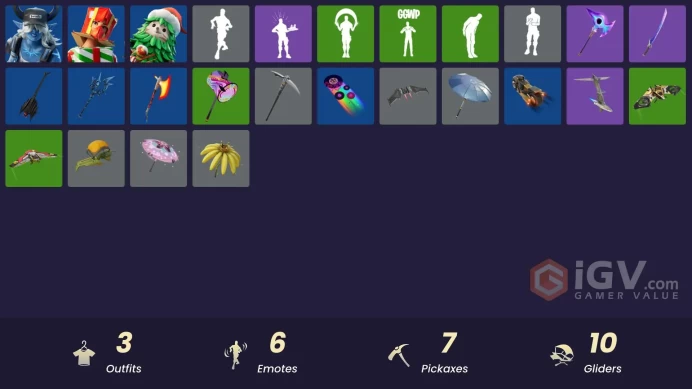 [PSN/XBOX/PC] 3 skins | Winterfest Bushranger | Underworld Desdemona | Holiday Boxy | Nemesis Box | Republic Army Backpack