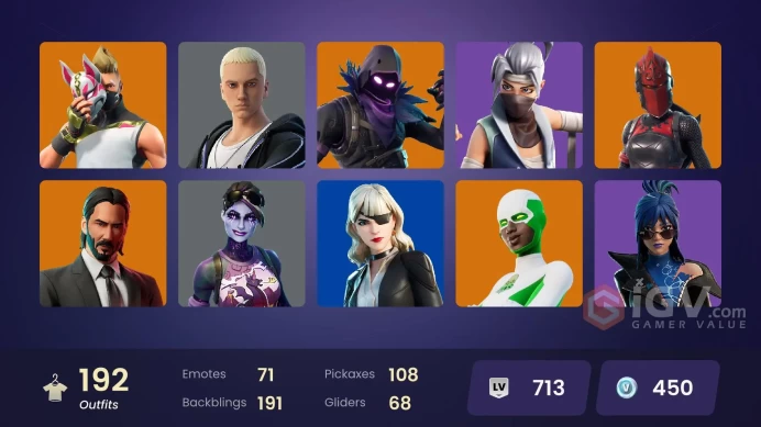 [PC/XBOX/PSN/SWITCH] 192 skins | Blue Striker | STAGE 5 - No shoulder pad | Knight's Helm | Burning Ambition Valeria | Harbinger Armor Omegarok 