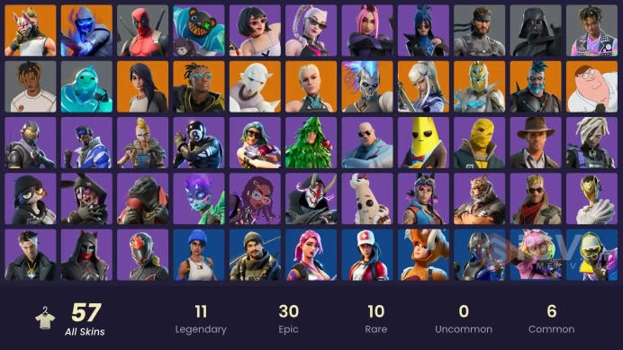 [PC/XBOX/PSN/SWITCH] 57 skins | Blue Team Leader | Trilogy | Subzero Cryptic | Rogue Agent | Vivi Chroma | Blue Striker | STAGE 5 | 450 VB