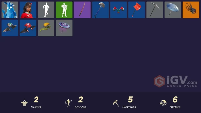 [PSN/XBOX/PC] 2 skins | Polar Peely | Krisabelle | Ancestral Bloom | Fishstick Janky | Twin Crossfire | Lil' Black Heart | Clawz Retro
