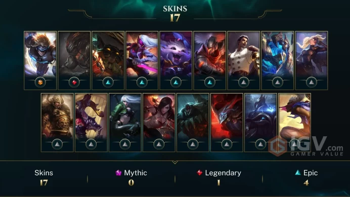 [EUW] - Unranked-RANK READY 1 MATCH / 17 Skins / Changeable Mail | Instant Delivery | Lifetime Warranty | 100% Handmade & Secure | 24/7 Support