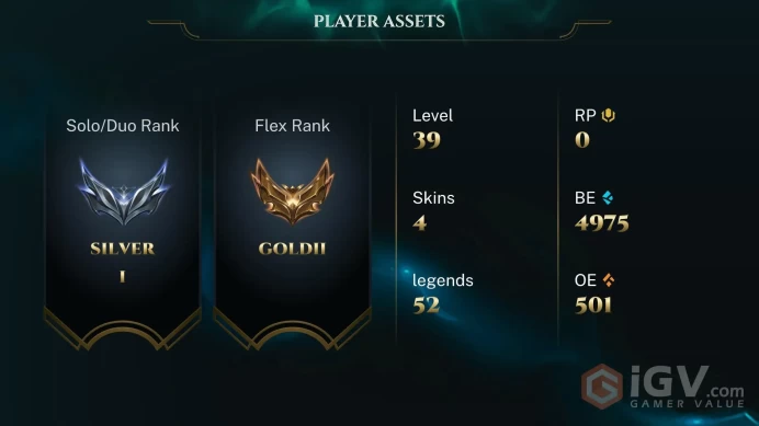 [EUW] - Silver I / Fresh / Changeable Mail | Instant Delivery | Lifetime Warranty | 100% Handmade & Secure | 24/7 Support