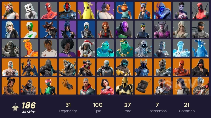 [PC] FA 186 SKINS | BLACK WIDOW OUTFIT | PEELY | AGENT PEELY | MARSHMELLO | WIDOW’S BITE | HOT MARAT | POINT IT OUT | RAGE |