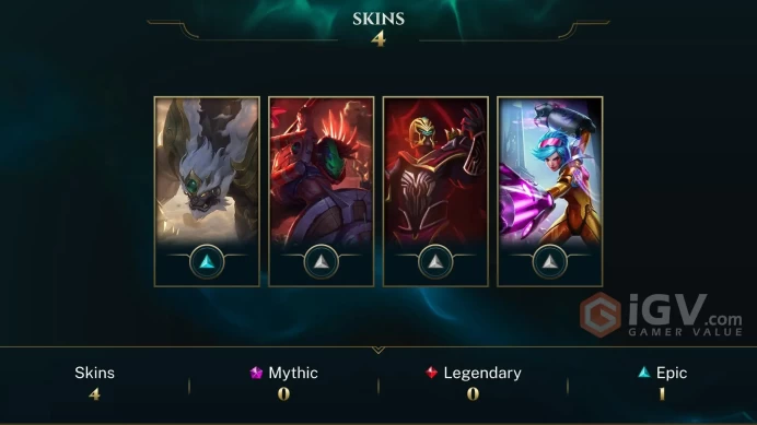 EUW -(S16) UNRANKED - 31 Champ - 4 Good Skins - HONOR 3 - S10 ACC - HANDMADE - FULL ACCES - LIFETIME WARRANTY - CHEAP
