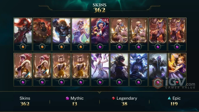 EMAIL CHANGEABLE ALL CHAMPIONS 66K BE 362 SKINS 11 PRESTIGE 13 PROJECT SKINS 9 WITH BORDERS LAST PLAY 2022