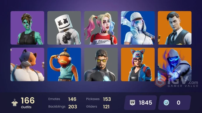 [ALL PLATFORMS]-166 Skin-153 Pickaxes-146 Emotes -Raise The Cup-Fishstick-FULL ACCESS-