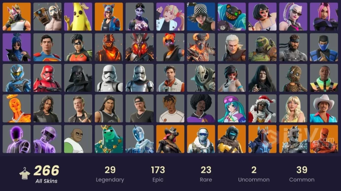 [ALL PLATFORMS]-256 Skin-285 Pickaxes-259 Emotes-Psycho Bandit-Drift-FULL ACCESS-