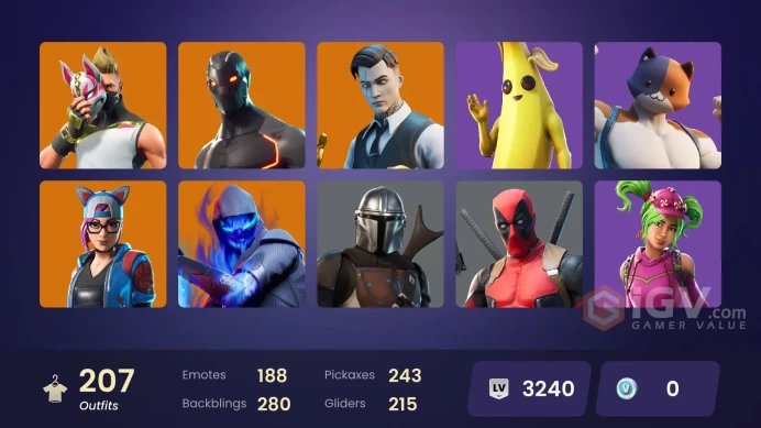 [PC/XBOX/PSN/SWITCH] 206 skins | Midas | Gear Specialist Maya | Kado Thorne | A.I.M. | The Ice King | Vendetta | The Imagined | Lynx | 1600 VB